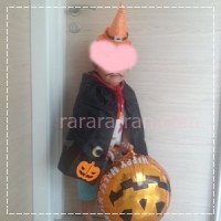 手作り男の子ハロウィン衣装